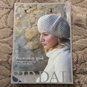 Eco Wool DK Women's Cream Knit Beret